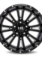 Hardrock Offroad Spine XPosed Aluminum Wheel 20x10 6x135 -19 87.1 Gloss Black Milled                                     - H503-201036119BM - Image 4