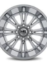Hardrock Offroad Spine XPosed Aluminum Wheel 24x12 8x180 -44 124.3 Chrome                                     - H503-241278144C - Image 4