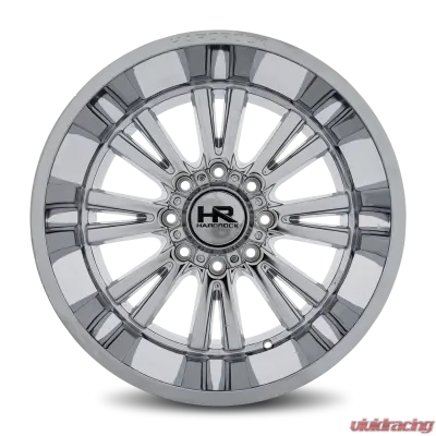 Hardrock Offroad Spine XPosed Aluminum Wheel 24x12 8x180 -44 124.3 Chrome - H503-241278144C