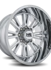 Hardrock Offroad Spine XPosed Aluminum Wheel 24x12 8x180 -44 124.3 Chrome                                     - H503-241278144C - Image 2