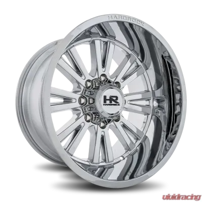 Hardrock Offroad Spine XPosed Aluminum Wheel 24x12 8x180 -44 124.3 Chrome - H503-241278144C