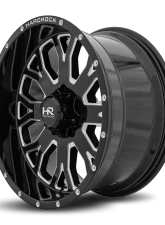 Hardrock Offroad Slammer XPosed Aluminum Wheel 20x10 8x170 -19 125.2 Gloss Black Milled                                     - H504-201070119BM - Image 3