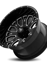 Hardrock Offroad Slammer XPosed Aluminum Wheel 20x12 5x150 -44 110.3 Gloss Black Milled                                     - H504-201250144BM - Image 4