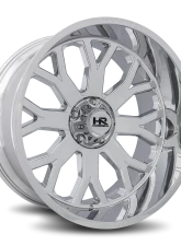 Hardrock Offroad Slammer XPosed Aluminum Wheel 24x12 8x180 -44 124.3 Chrome                                     - H504-241278144C - Image 2