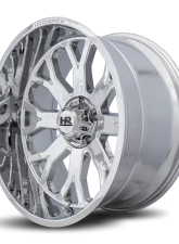 Hardrock Offroad Slammer XPosed Aluminum Wheel 24x12 8x180 -44 124.3 Chrome                                     - H504-241278144C - Image 3