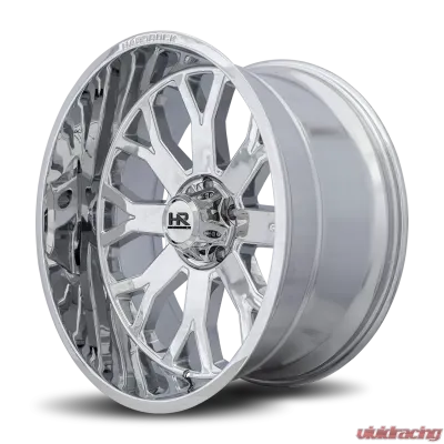 Hardrock Offroad Slammer XPosed Aluminum Wheel 24x12 8x180 -44 124.3 Chrome - H504-241278144C