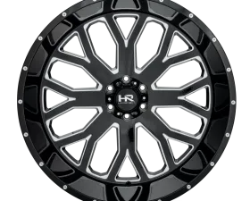 Hardrock Offroad Slammer Xposed Aluminum Wheel 26x14 8x170 -76 125.2 Gloss Black Milled