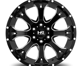 Hardrock Offroad BloodShot Xposed Aluminum Wheel 20x12 6x135 -44 87.1 Gloss Black Milled