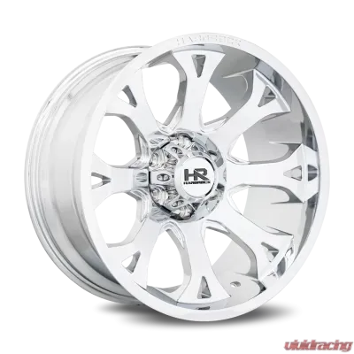 Hardrock Offroad BloodShot Xposed Aluminum Wheel 22x12 6x135 -51 87.1 Chrome - H505-221236151C