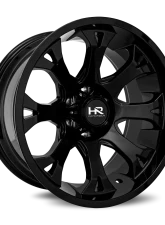 Hardrock Offroad Bloodshot Xposed Aluminum Wheel 22x12 5x127 | 5x5 -51 73.1 Gloss Black                                     - H505-221273151GB - Image 2