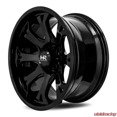 Hardrock Offroad Bloodshot Xposed Aluminum Wheel 22x12 5x127 | 5x5 -51 73.1 Gloss Black - H505-221273151GB