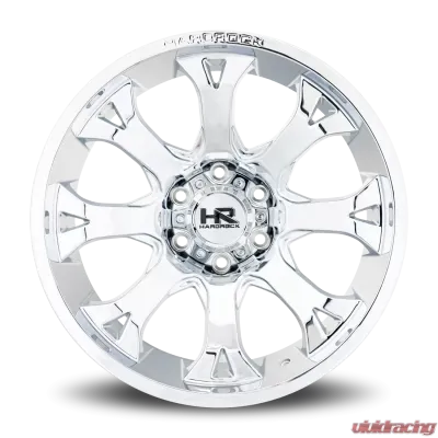 Hardrock Offroad BloodShot Xposed Aluminum Wheel 22x12 8x180 -44 124.3 Chrome - H505-221278144C