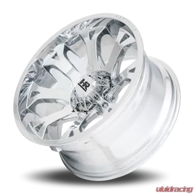 Hardrock Offroad BloodShot Xposed Aluminum Wheel 22x12 8x180 -51 124.3 Chrome - H505-221278151C