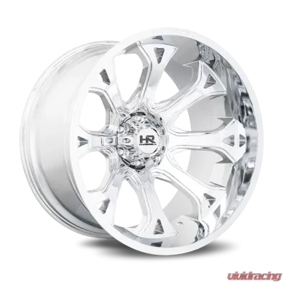 Hardrock Offroad BloodShot Xposed Aluminum Wheel 24x14 8x180 -76 124.3 Chrome - H505-241478176C