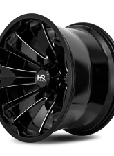 Hardrock Offroad Xplosive Xposed Aluminum Wheel 20x10 5x150 -19 110.3 Gloss Black Milled                                     - H506-201050119BM - Image 3