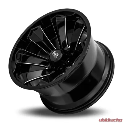 Hardrock Offroad Xplosive Xposed Aluminum Wheel 20x10 5x150 -19 110.3 Gloss Black Milled - H506-201050119BM