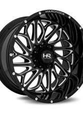 Hardrock Offroad BlackTop Xposed Aluminum Wheel 22x12 5x150 -51 110.3 Gloss Black Milled                                     - H508-221250151BM - Image 2