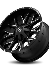 Hardrock Offroad Affliction Aluminum Wheel 20x10 8x180 -19 124.3 Satin Black Milled                                     - H700-201078119BM - Image 4