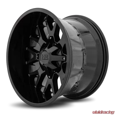 Hardrock Offroad Affliction Aluminum Wheel 20x12 8x170 -44 125.2 Gloss Black - H700-201270144GB