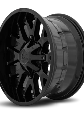 Hardrock Offroad Affliction Aluminum Wheel 20x9 6x135/139.7 0 108 Gloss Black                                     - H700-209037000GB - Image 3