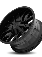 Hardrock Offroad Affliction Aluminum Wheel 20x9 6x135/139.7 0 108 Gloss Black                                     - H700-209037000GB - Image 4