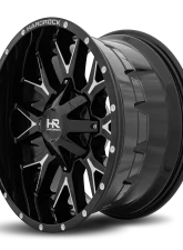 Hardrock Offroad Affliction Aluminum Wheel 20x9 5x127/139.7 0 87 Gloss Black Milled                                     - H700-209052000GBM - Image 3