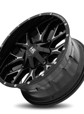 Hardrock Offroad Affliction Aluminum Wheel 20x9 5x127/139.7 0 87 Gloss Black Milled                                     - H700-209052000GBM - Image 4