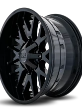 Hardrock Offroad Affliction Aluminum Wheel 22x10 5x127/139.7 -19 87 Gloss Black                                     - H700-221052119GB - Image 3