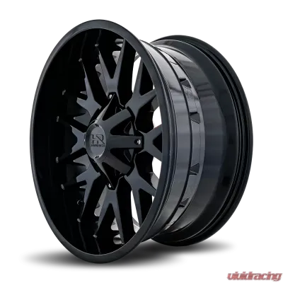 Hardrock Offroad Affliction Aluminum Wheel 22x10 5x127/139.7 -19 87 Gloss Black - H700-221052119GB