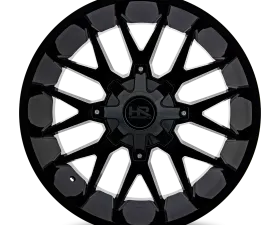 Hardrock Offroad Affliction Aluminum Wheel 22x10 8x180 -19 124.3 Gloss Black