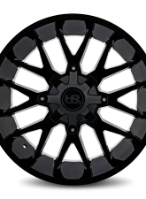 Hardrock Offroad Affliction Aluminum Wheel 22x10 5x150 | 5x139.7 | 5x5.5 -19 110.3 Gloss Black                                     - H700-221097119GB - Image 4