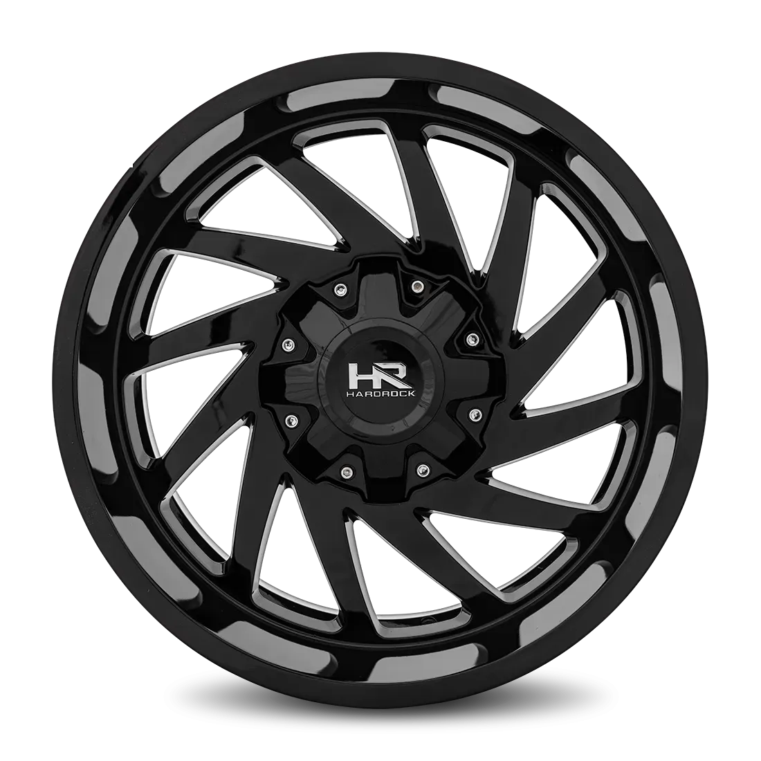 Hardrock Offroad Crusher Aluminum Wheel 20x10 6x135/139.7 -19 108 Gloss Black - H704-201037119GB