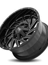 Hardrock Offroad Crusher Aluminum Wheel 20x10 8x170 -19 125.2 Gloss Black Milled                                     - H704-201070119GBM - Image 4