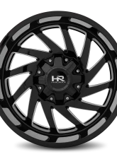 Hardrock Offroad Crusher Aluminum Wheel 20x10 5x150 | 5x139.7 | 5x5.5 -19 110.3 Gloss Black                                     - H704-201097119GB - Image 4