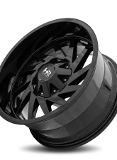 Hardrock Offroad Crusher Aluminum Wheel 20x10 5x150 | 5x139.7 | 5x5.5 -19 110.3 Gloss Black                                     - H704-201097119GB - Image 4
