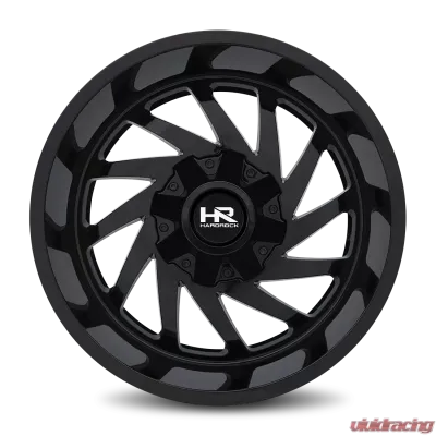 Hardrock Offroad Crusher Aluminum Wheel 20x12 5x127/139.7 -44 87 Gloss Black - H704-201252144GB