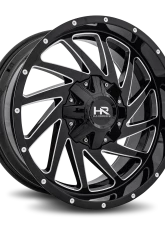 Hardrock Offroad Crusher Aluminum Wheel 20x9 8x170 0 125.2 Gloss Black Milled                                     - H704-209070000GBM - Image 2
