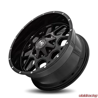 Hardrock Offroad Gunner Aluminum Wheel 20x10 6x135/139.7 -19 108 Gloss Black - H705-201037119GB