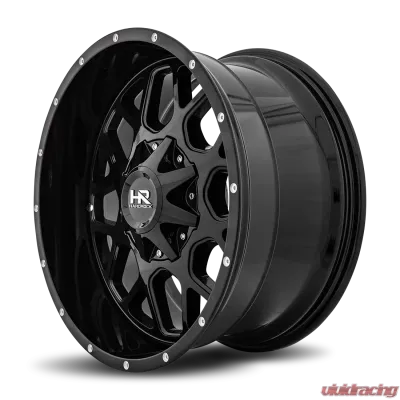 Hardrock Offroad Gunner Aluminum Wheel 20x10 5x127/139.7 -19 87 Gloss Black - H705-201052119GB