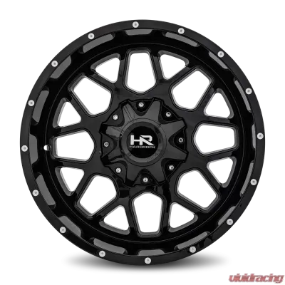 Hardrock Offroad Gunner Aluminum Wheel 20x10 5x150 | 5x139.7 | 5x5.5 -19 110.3 Gloss Black - H705-201097119GB
