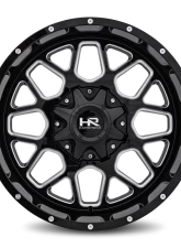Hardrock Offroad Gunner Aluminum Wheel 20x10 5x150 | 5x139.7 | 5x5.5 -19 110.3 Gloss Black Milled                                     - H705-201097119GBM - Image 4