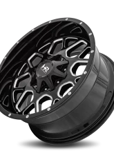 Hardrock Offroad Gunner Aluminum Wheel 20x10 5x150 | 5x139.7 | 5x5.5 -19 110.3 Gloss Black Milled                                     - H705-201097119GBM - Image 4