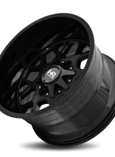 Hardrock Offroad Gunner Aluminum Wheel 20x12 5x127/139.7 -44 87 Gloss Black                                     - H705-201252144GB - Image 4