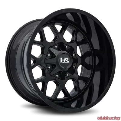 Hardrock Offroad Gunner Aluminum Wheel 20x12 5x150 | 5x139.7 | 5x5.5 -44 110.3 Gloss Black - H705-201297144GB