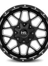 Hardrock Offroad Gunner Aluminum Wheel 20x9 5x127/139.7 0 87 Gloss Black Milled                                     - H705-209052000GBM - Image 4
