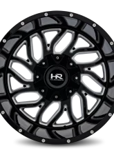 Hardrock Offroad Destroyer Aluminum Wheel 20x12 6x135/139.7 -51 108 Gloss Black Milled                                     - H707-201237151GBM - Image 4