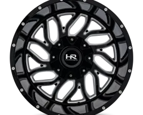 Hardrock Offroad Destroyer Aluminum Wheel 20x12 5x127/139.7 -51 87 Gloss Black Milled