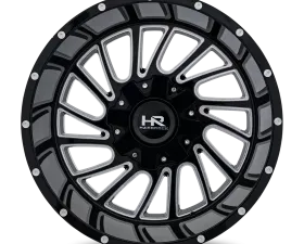 Hardrock Offroad Overdrive Aluminum Wheel 20x12 6x135/139.7 -51 108 Gloss Black Milled