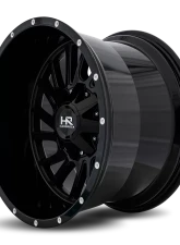 Hardrock Offroad Overdrive Aluminum Wheel 20x12 8x170 -51 125.2 Gloss Black                                     - H708-201270151GB - Image 3
