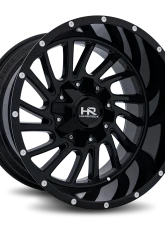 Hardrock Offroad Overdrive Aluminum Wheel 20x12 5x150 | 5x139.7 | 5x5.5 -51 108 Gloss Black                                     - H708-201297151GB - Image 2